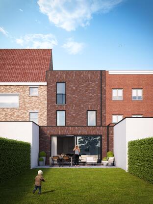 achtergevel woning