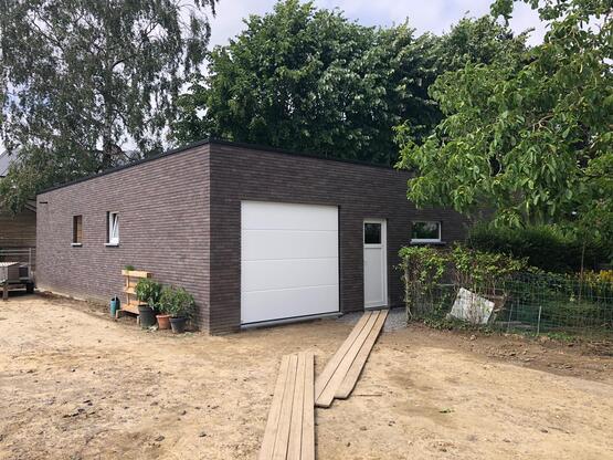 nieuw bijgebouw/garage