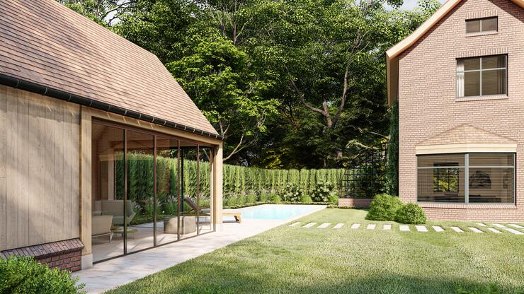 tuinlounge